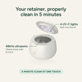 Ultrasonic Retainer Cleaner