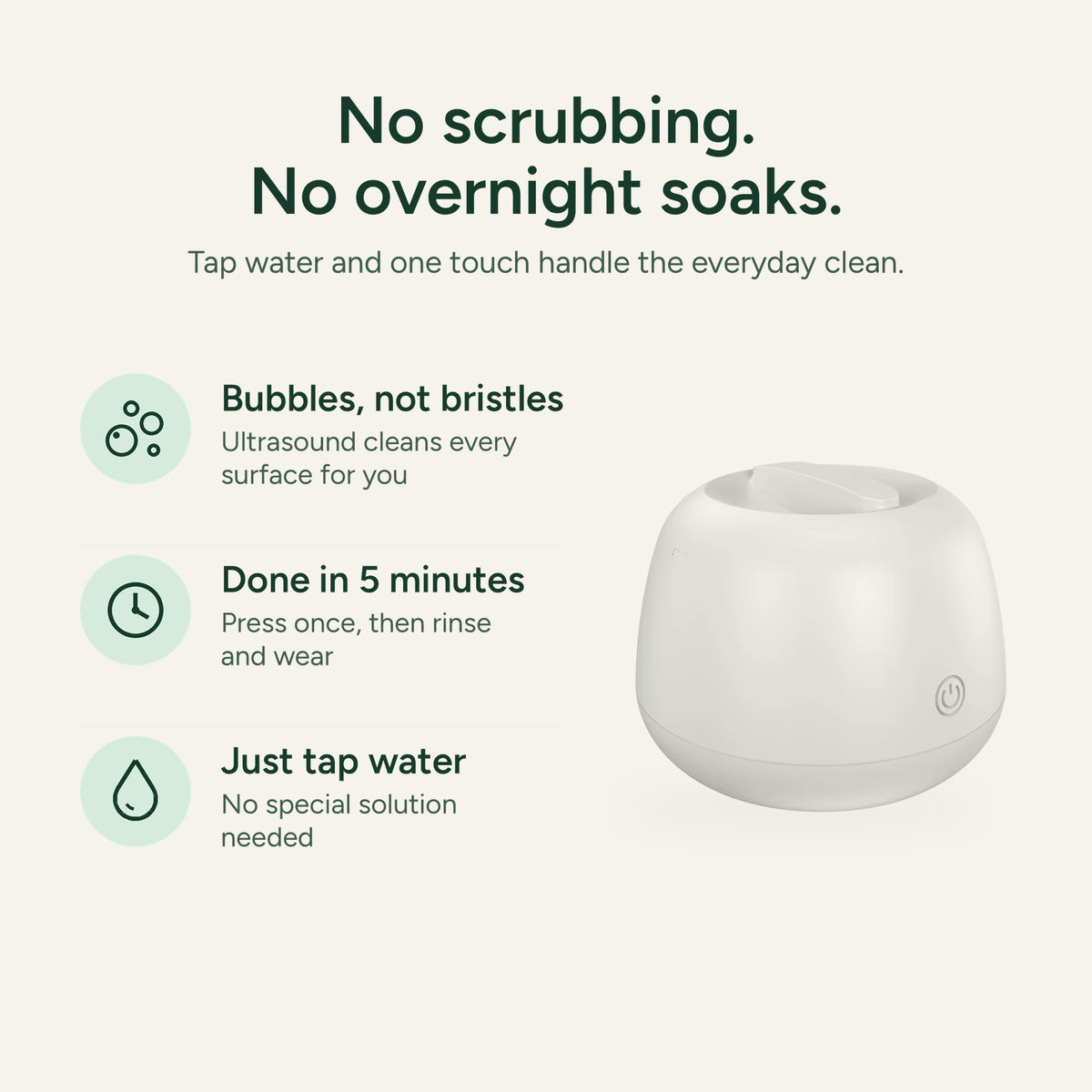 Ultrasonic Retainer Cleaner